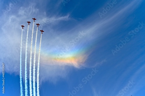 airplane flying in the sky