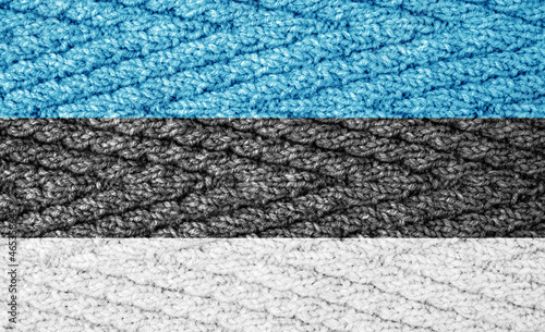Wallpaper Mural Flag on the knitted surface Torontodigital.ca