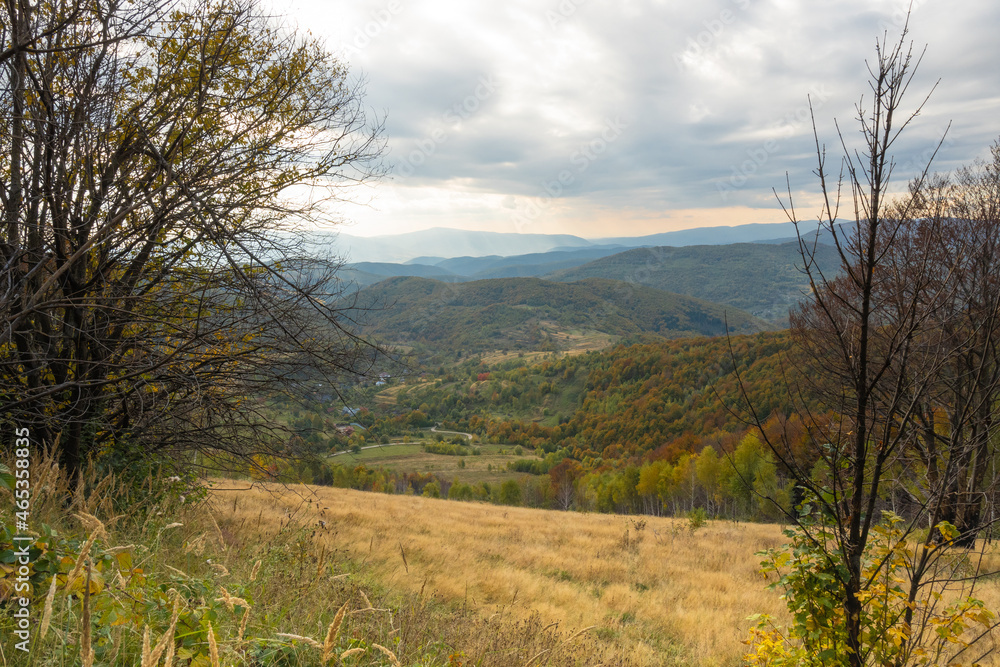 Autumn in the mountains, Carpathians