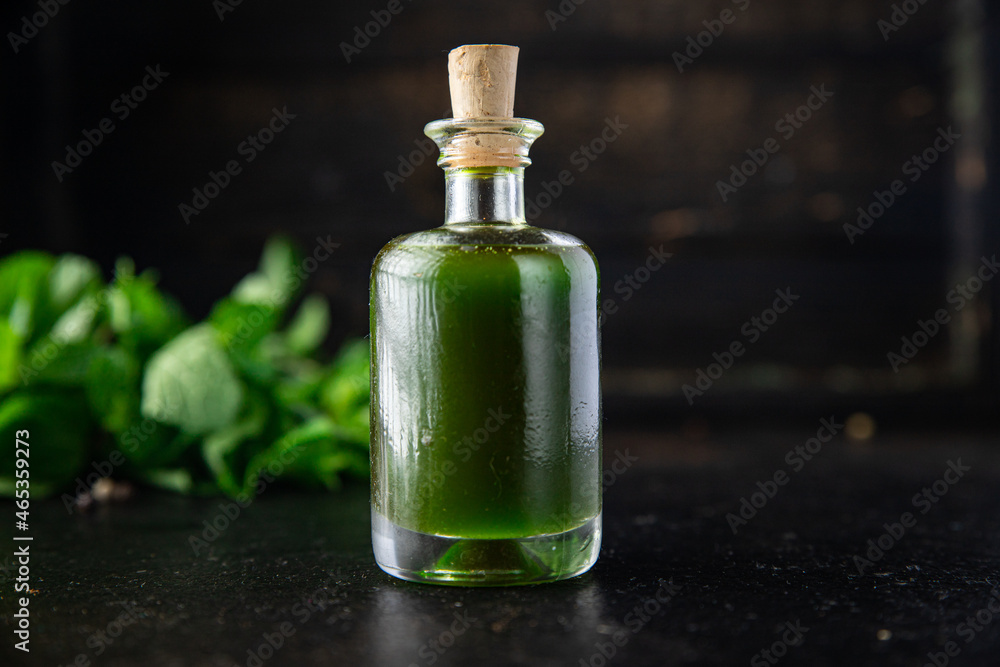 green oil parsley or basil fresh mint ready to eat meal snack copy space food background rustic green oil parsley or basil fresh mint ready to eat meal snack copy space food background rustic