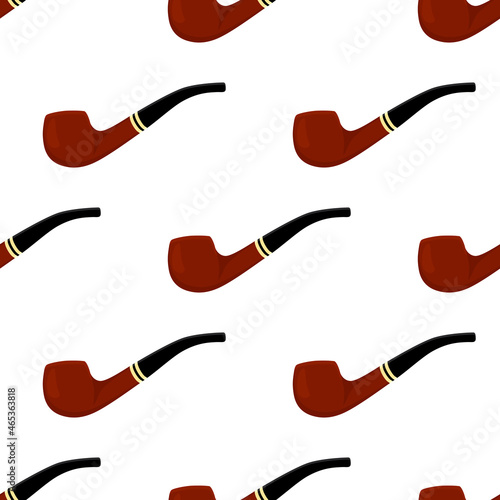 many identical seamless types smoke pipes different size for tobacco