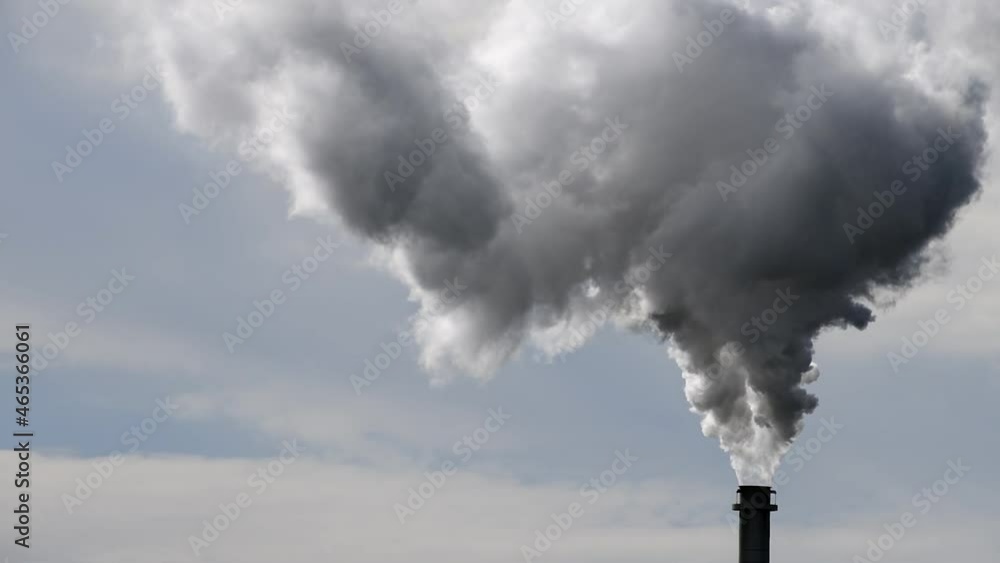 Air pollution with smoking chimney
Air pollution with smoking chimney