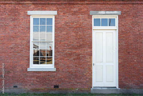 Brick old house