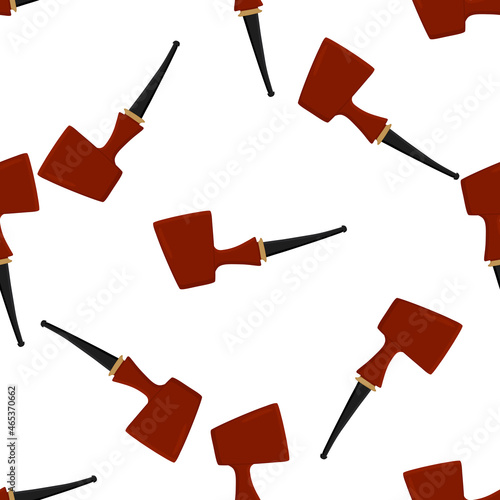 many identical seamless types smoke pipes different size for tobacco