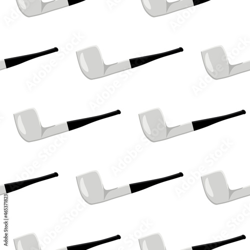 many identical seamless types smoke pipes different size for tobacco