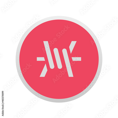 Barbed wire - Sticker