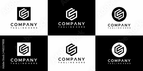 Letter CS logo design