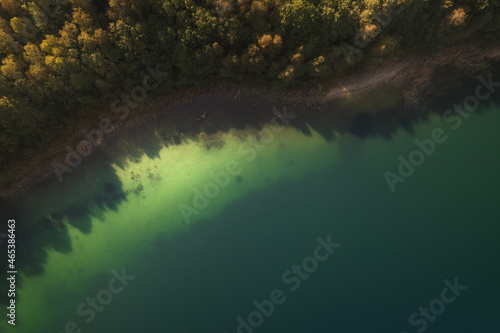 lake with the green water  © Maks_di