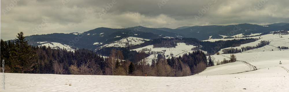 Obraz premium GORCE PANORAMA