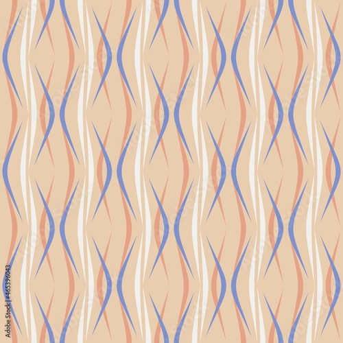 Simple striped seamless pattern - decoration for any surface.
