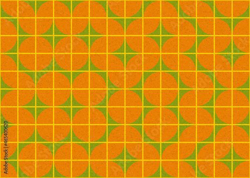 Abstract Geometric Pattern generative computational art illustration