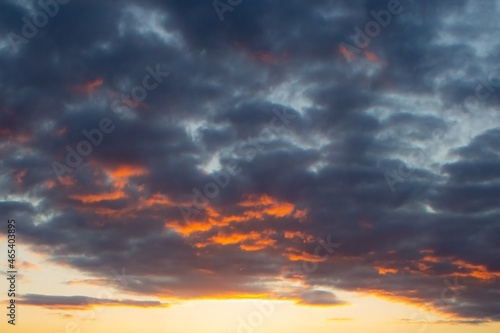 Dramatic bright sky with clouds © Alesia