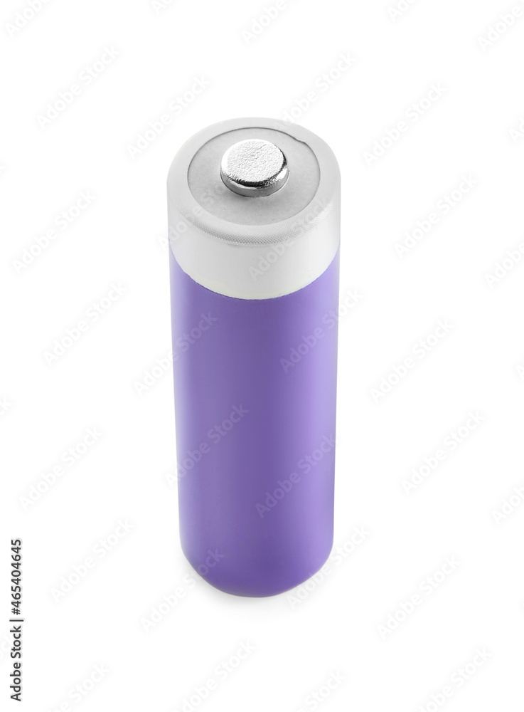 Alkaline battery isolated on white background Alkaline battery isolated on white background