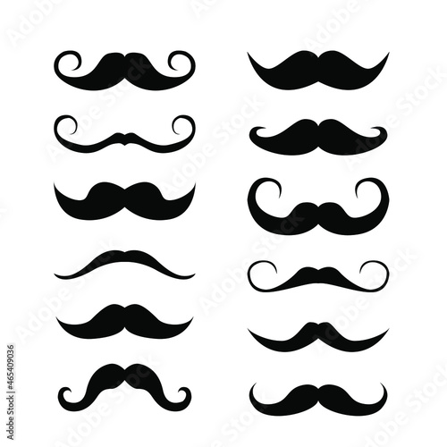 set of mustaches