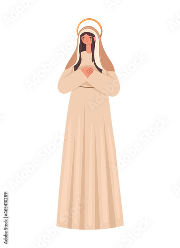 saint maria illustration