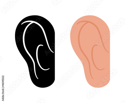 Ear anatomical Icon