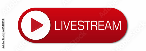 Livestream vector illustration symbol for video and online, podcast, on air. Vector illustration