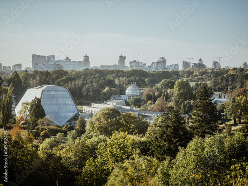 Greenhouse in Grishko Central Botanical Garden photo