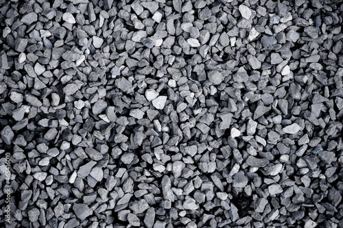 Smooth round pebbles texture background. Pebble beach
