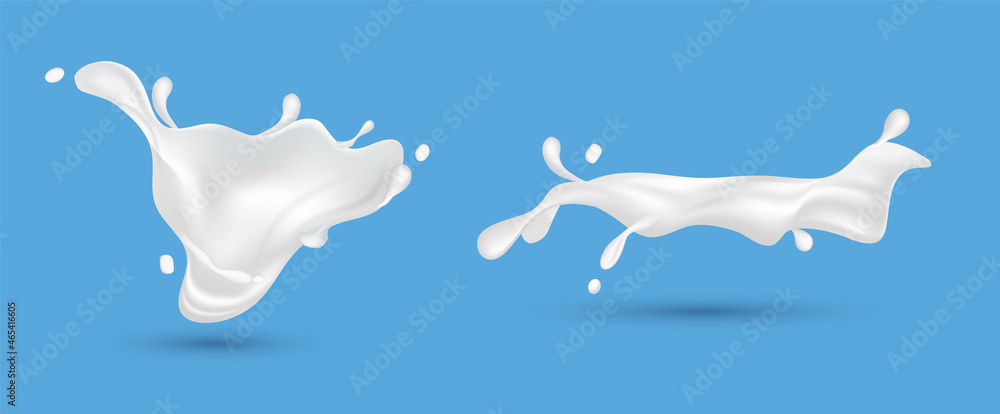 Milk splash vector yogurt isolated background wave cream liquid milk splash
