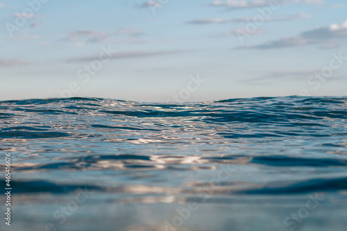 waves on the beach
