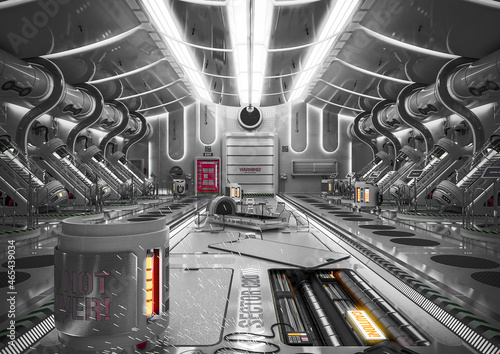 Foto hibernation chamber scene eight
