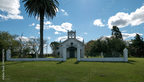 Capilla Porto, pequeña capilla rural en Tarariras, Uruguay  photo