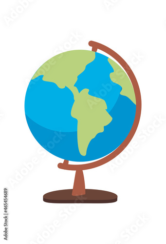 school globe design
