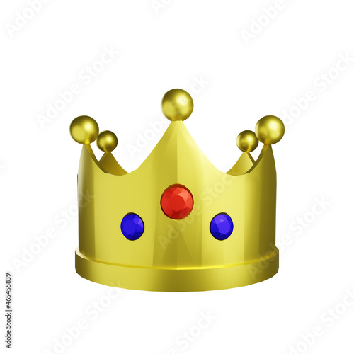 crown yellow design illustration