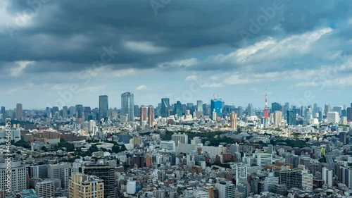 4K・東京風景・タイムラプス