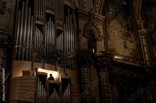 organ in the cathedral