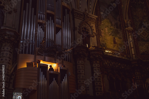 organ in the church