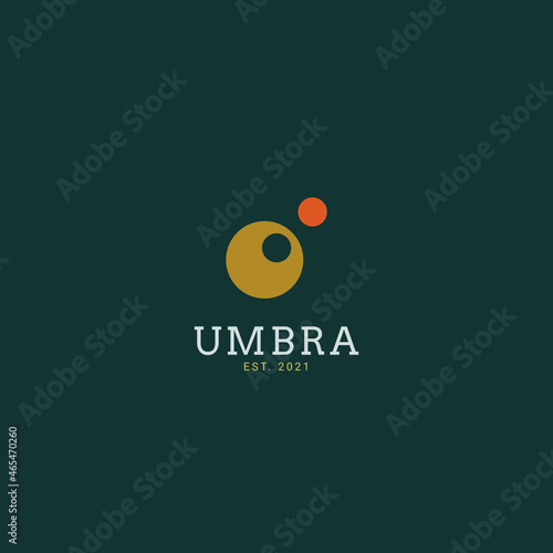 Illustration of an umbra logo.