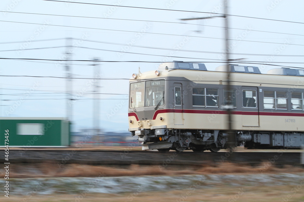 Obraz premium 富山地方鉄道