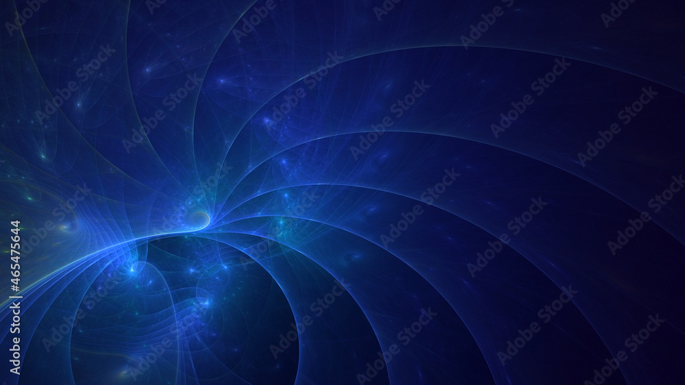Obraz premium 3D rendering abstract colorful fractal light background