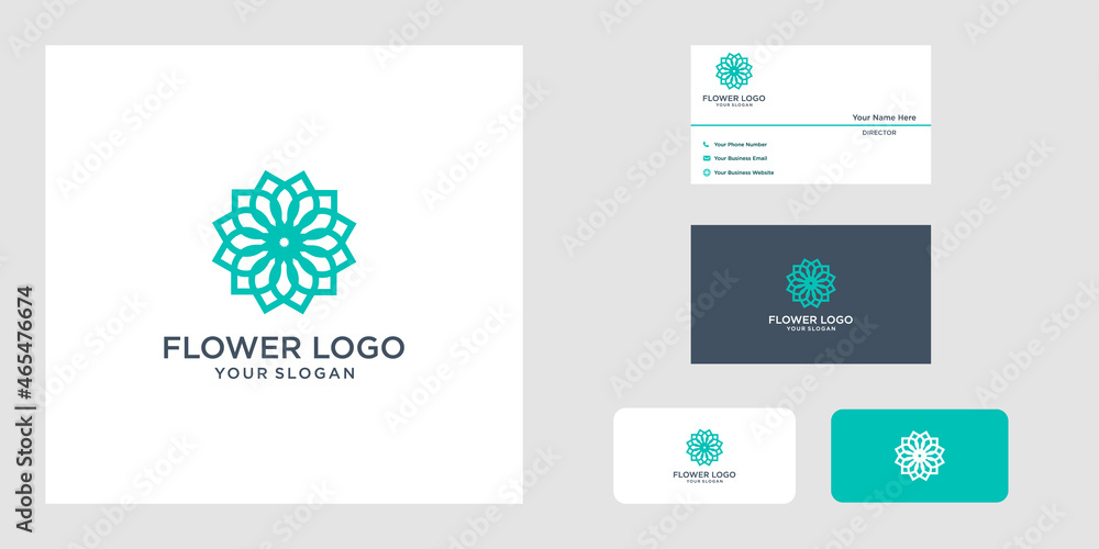 Flower logo design logos can be used for spa beauty salon decoration boutique Flower logo design logos can be used for spa beauty salon decoration boutique