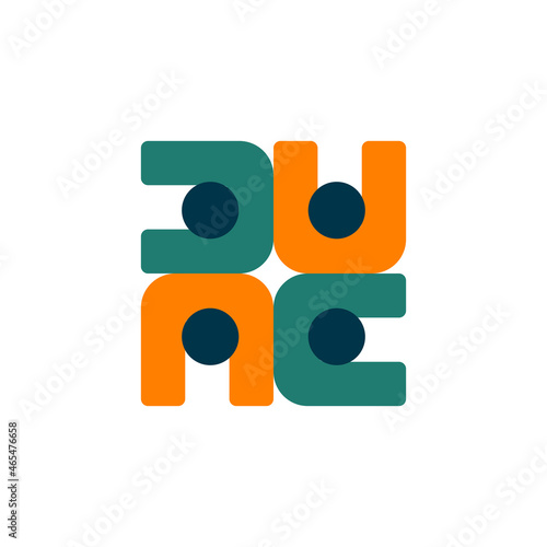 a logo depicting 4 people leaning against each other