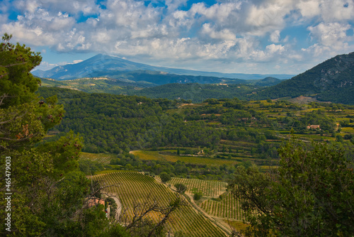 Dentelles de Montmirail in der Provence photo