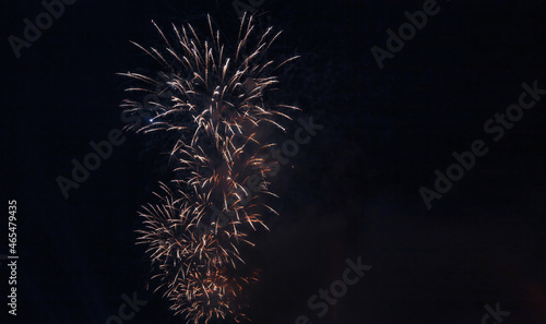 Holiday fireworks backgrounds with sparks  colored stars and bright