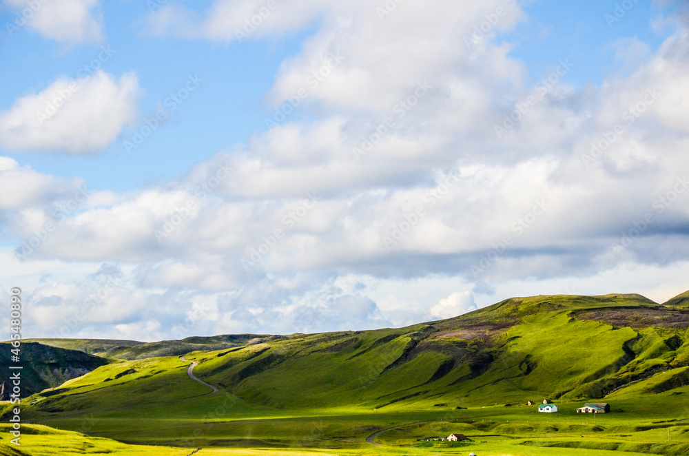 Obraz premium landscape with mountains and sky