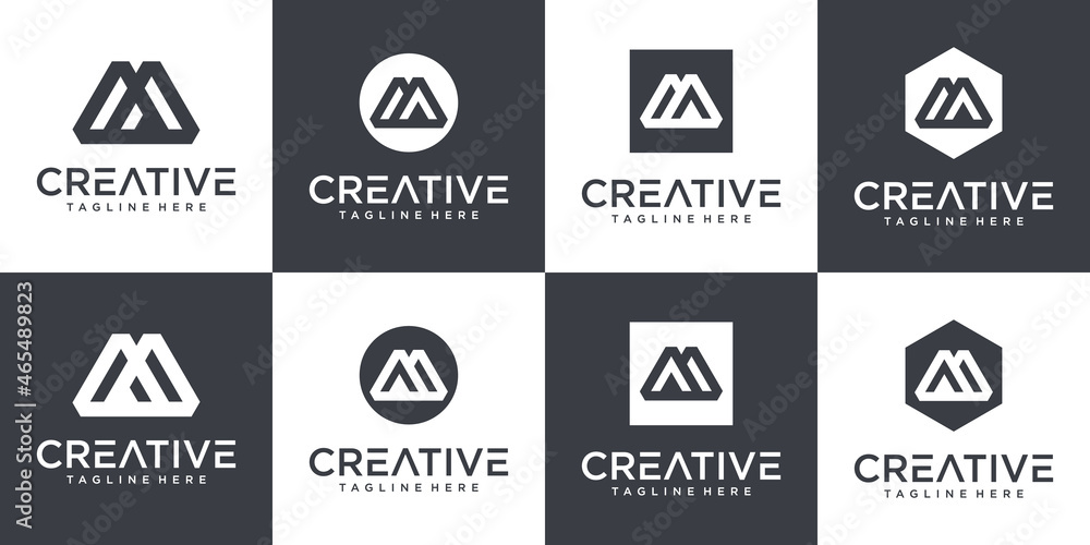 m logo design
m logo design
