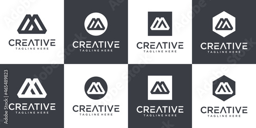 m logo design 
