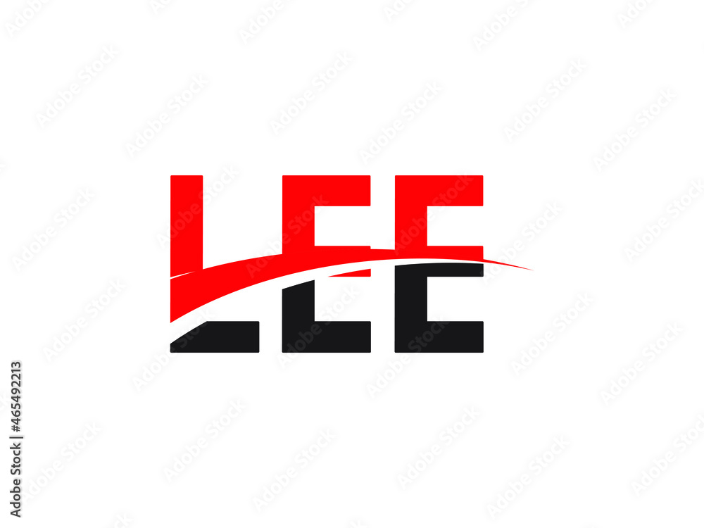 LEE Letter Initial Logo Design Vector Illustration LEE Letter Initial Logo Design Vector Illustration