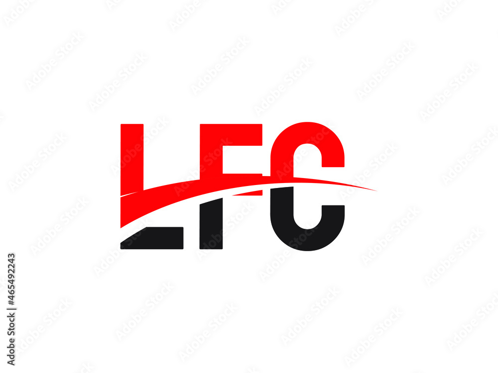 LFC Letter Initial Logo Design Vector Illustration LFC Letter Initial Logo Design Vector Illustration