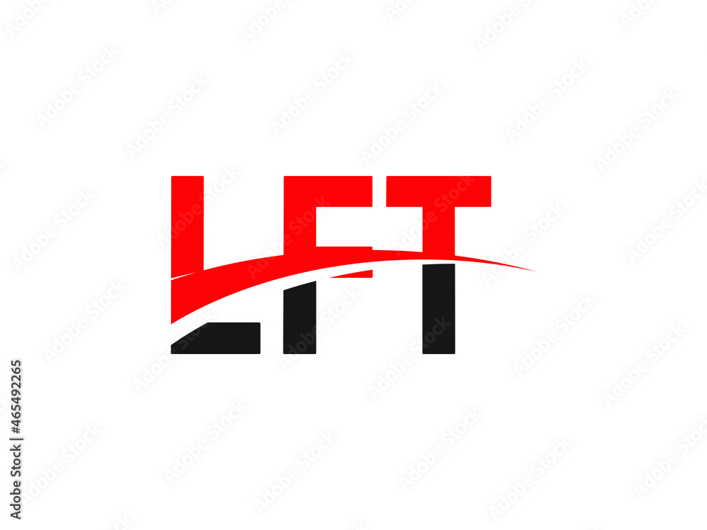 LFT Letter Initial Logo Design Vector Illustration LFT Letter Initial Logo Design Vector Illustration