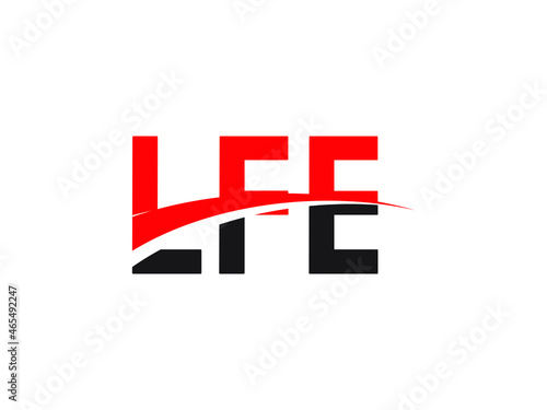 LFE Letter Initial Logo Design Vector Illustration © Rubel