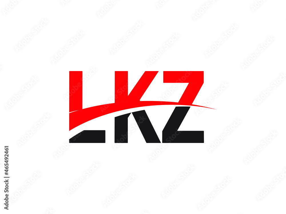 LKZ Letter Initial Logo Design Vector Illustration LKZ Letter Initial Logo Design Vector Illustration