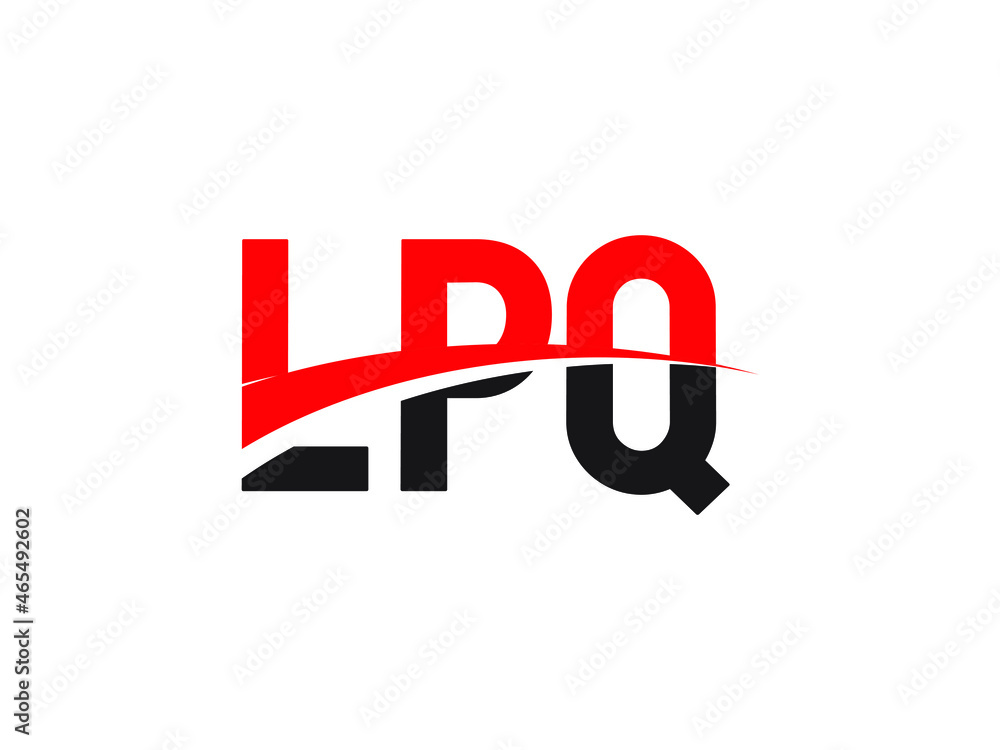 LPQ Letter Initial Logo Design Vector Illustration LPQ Letter Initial Logo Design Vector Illustration