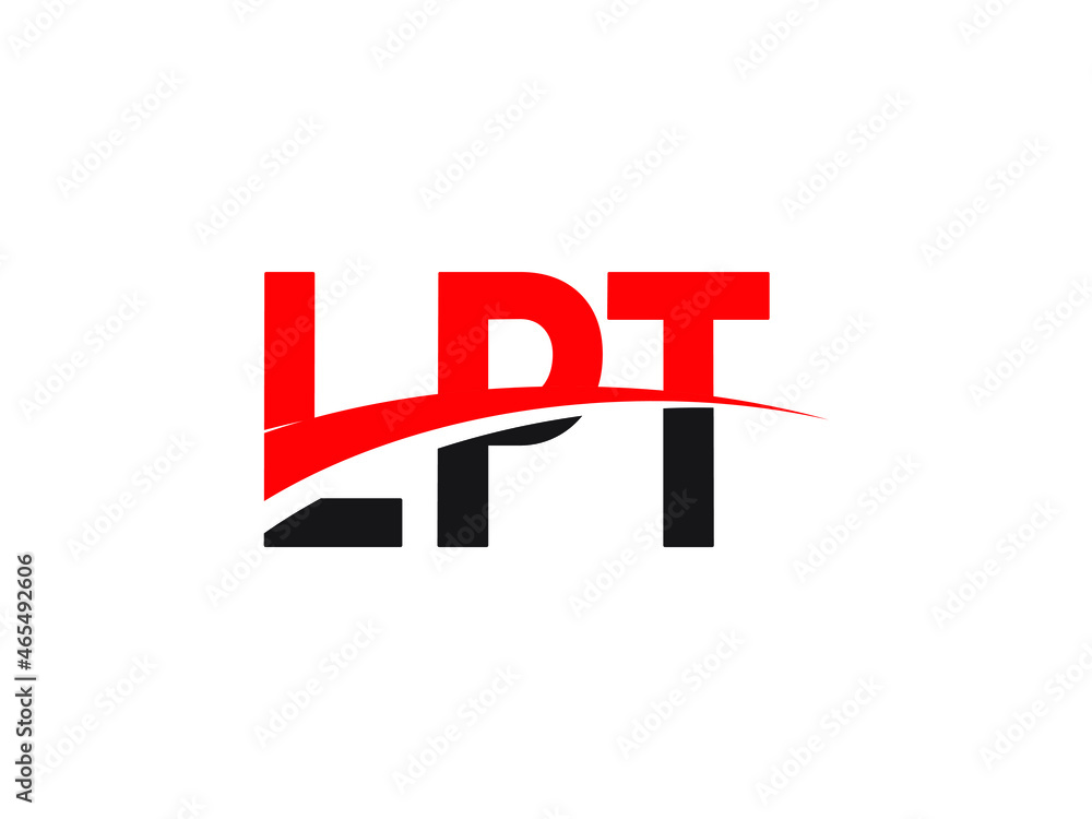 LPT Letter Initial Logo Design Vector Illustration LPT Letter Initial Logo Design Vector Illustration