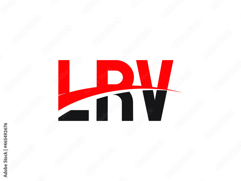 LRV Letter Initial Logo Design Vector Illustration LRV Letter Initial Logo Design Vector Illustration
